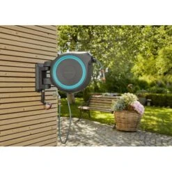 Wandslangenbox GARDENA RollUp Blauw - M/L - 25 M -Tuinadvies Winkel 1650961902 3 600