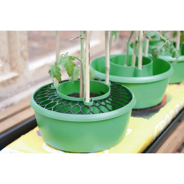 Afdekrasters Voor Plant- Gietpotten - Set Van 3 Stuks 3 Afdekrasters Voor Plant- Gietpotten - Set Van 3 Stuks - Afbeelding 3