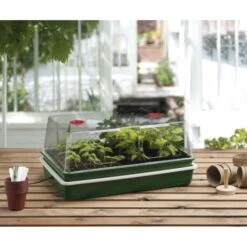 Elektrische Zaaibak / Propagator - Hoog Deksel XL -Tuinadvies Winkel electrische zaaibak xl 1576496941 1 600