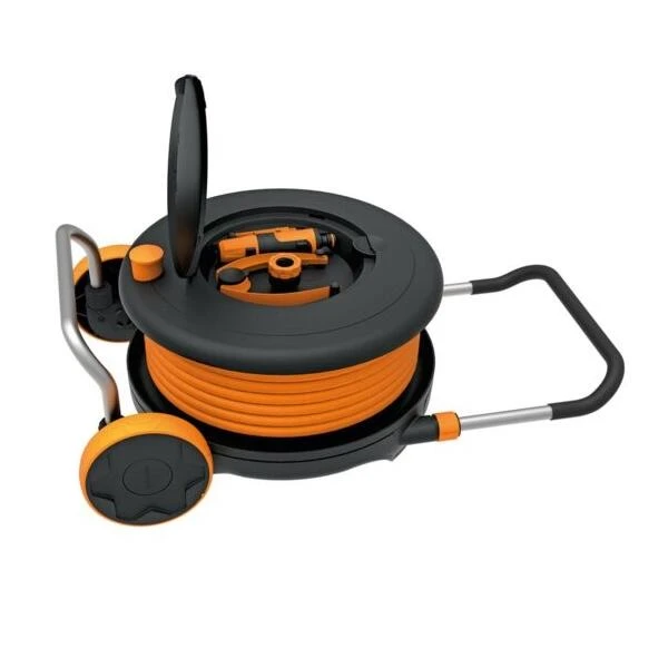 Fiskars Slanghaspel L Op Wielen Incl. 30 M Tuinslang 3 Fiskars Slanghaspel L Op Wielen Incl. 30 M Tuinslang - Afbeelding 3