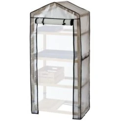 Vegtrug Kweekkas Met Houten Frame - 4 Rekken -Tuinadvies Winkel kweekkas vegtrug 4 rekken 1625039832 3 600