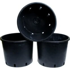 Kweekkuip Zwart 10 Liter - 26 Cm -Tuinadvies Winkel kweekpot 10 liter 1559111221 3 600