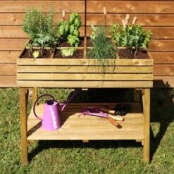 Moestuinbak 108 L Verhoogd - 100 × 60 × 80 Cm -Tuinadvies Winkel moestuinbak kub verhoogd 1561757194 1 600