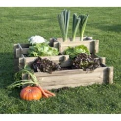 Moestuinbak Angelic Trapvorm - 187 Liter