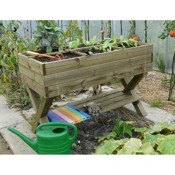 Moestuintafel Verhoogd 120 × 60 × 90 Cm 1 Moestuintafel Verhoogd 120 × 60 × 90 Cm