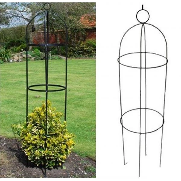 Obelisk Zwart - 1,90 Meter 1 Obelisk Zwart - 1,90 Meter