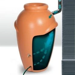 Regenton Terracotta - 360 Liter -Tuinadvies Winkel regenton terracotta 360 liter 1484062132 3 600