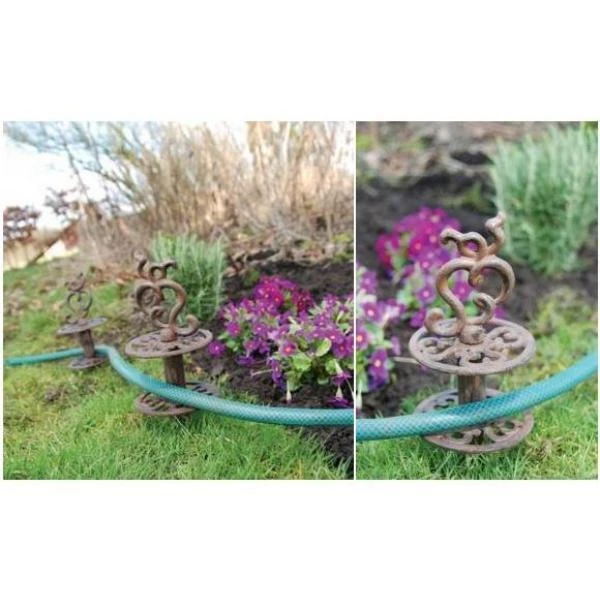 ESSCHERT DESIGN Tuinslanggeleider Rustiek 3 ESSCHERT DESIGN Tuinslanggeleider Rustiek - Afbeelding 3