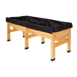 Vegtrug Verhoogde Kweektafel - 180 × 76 × 80 Cm -Tuinadvies Winkel vegtrug 180 cm 1484054920 4 600