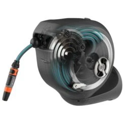 Wandslangenbox GARDENA RollUp Wit - S - 15 M -Tuinadvies Winkel wandslangbox rollup s gardena 1617258486 5 600