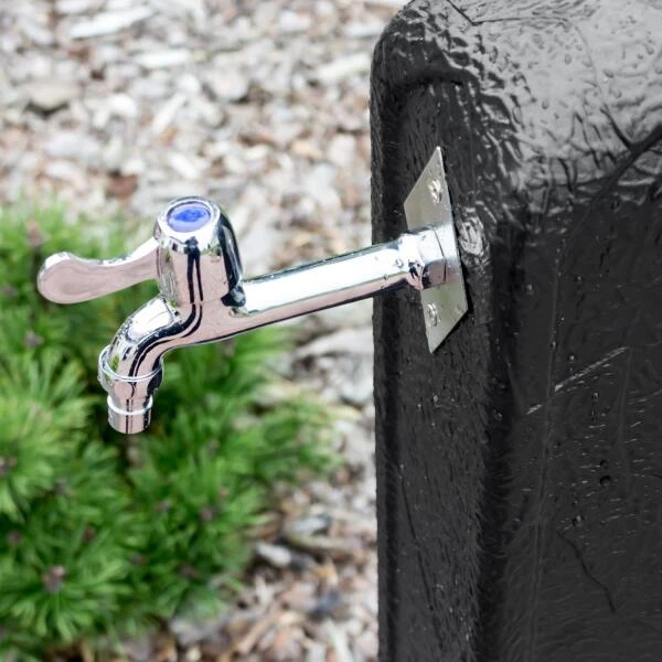 Waterzuil Met Kraan En Aansluiting - Zwart 4 Waterzuil Met Kraan En Aansluiting - Zwart - Afbeelding 4